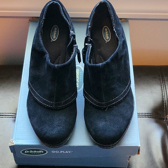 Dr. Scholl's Balance black suede women's shoes - Picture 2 of 4